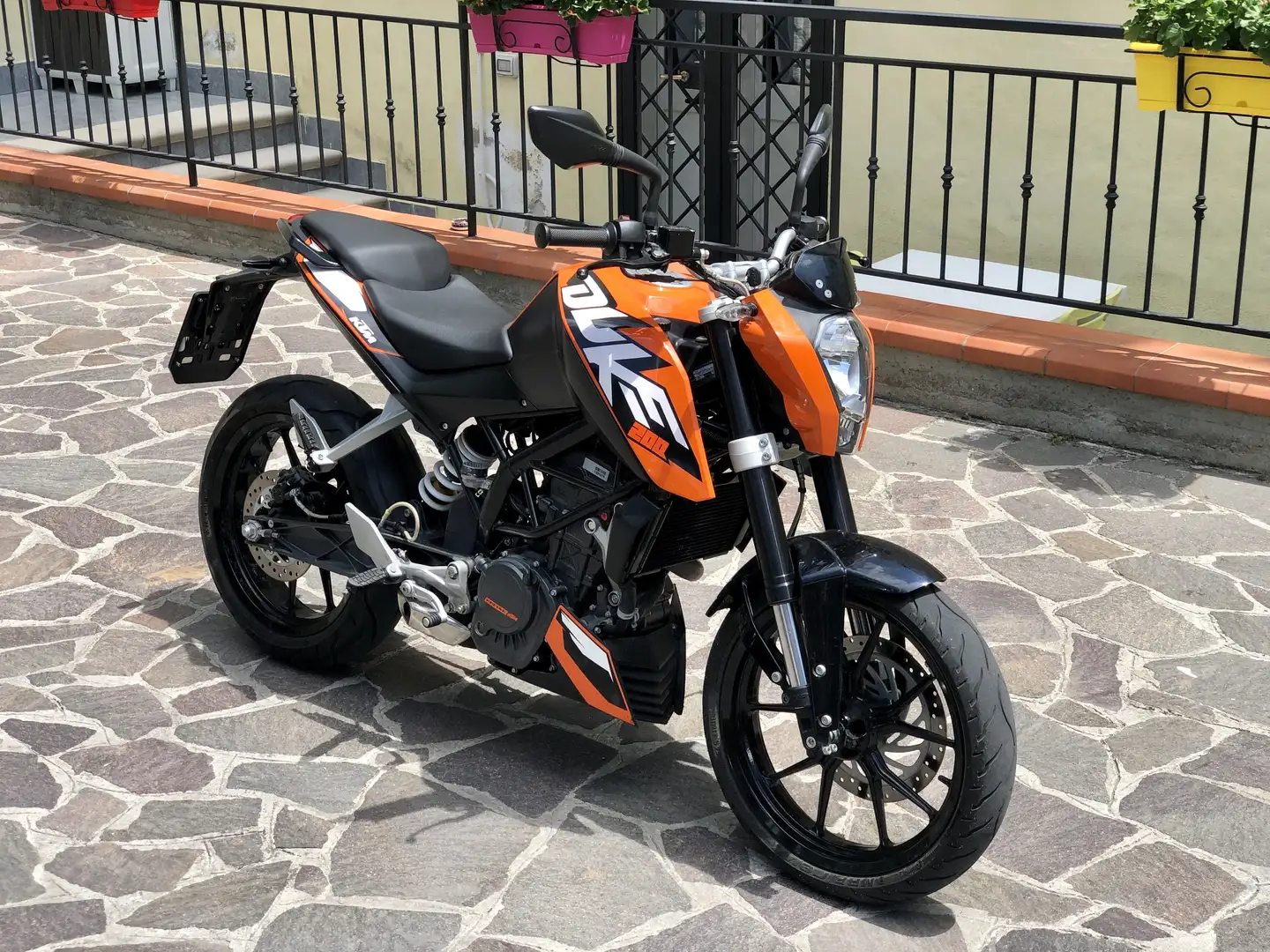 KTM 200 Duke Pomarańczowy - 1