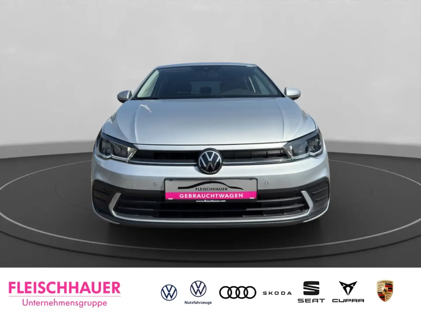 Volkswagen Polo Life TSI 1.0 LED+ACC+SZH+CARPLAY+PARK ASSIST+ Silber - 2