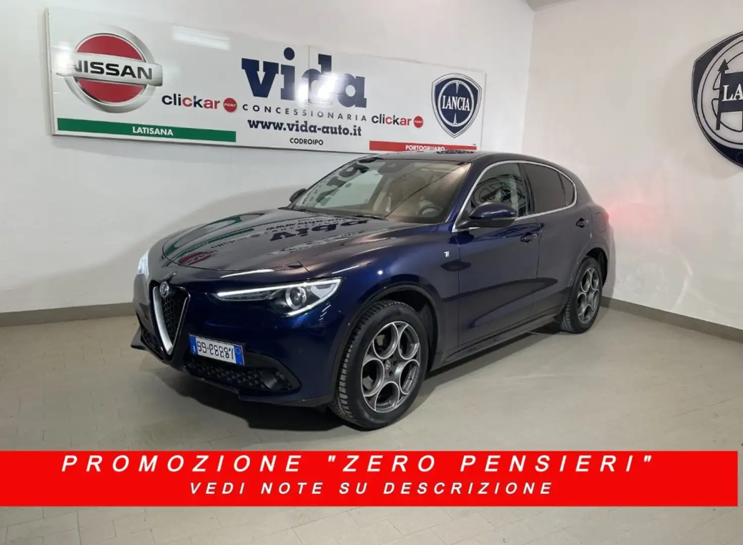 Alfa Romeo Stelvio Q4 Ti *OPTIONAL EXTRA X 3.750 €* 2.2 Td 210 CV A Blau - 1