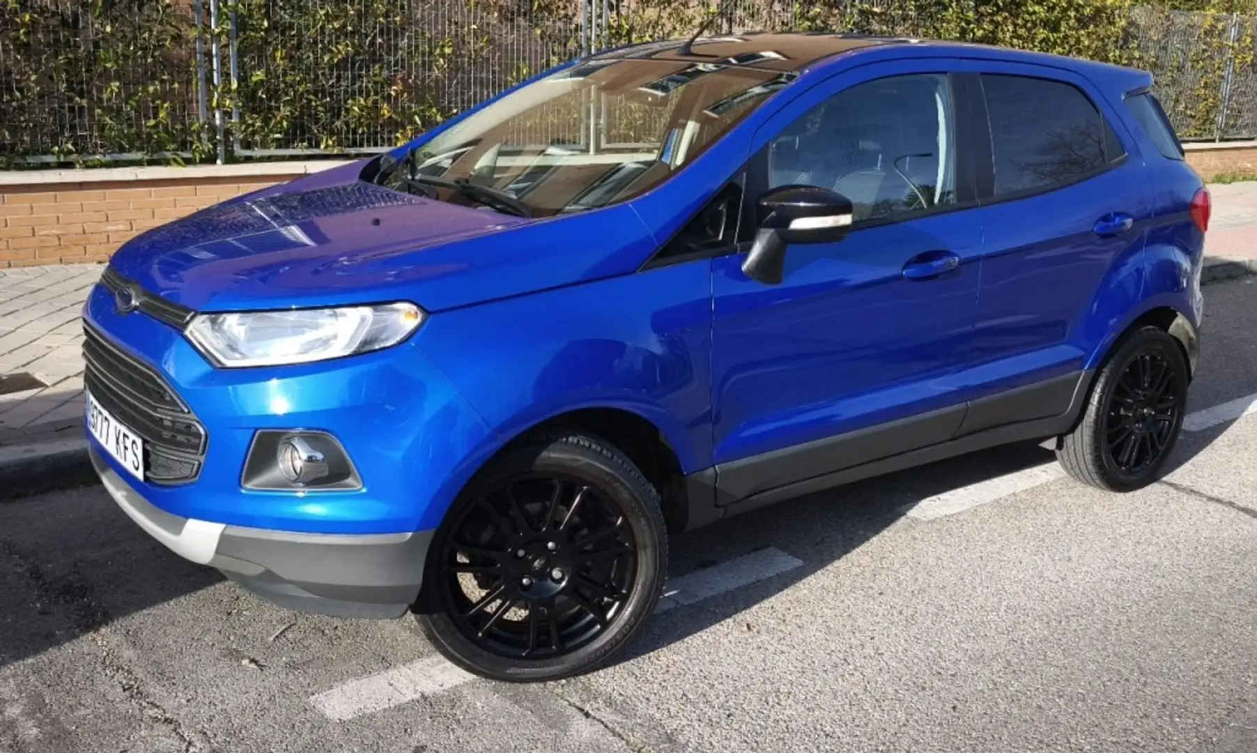 Ford EcoSport 1.0 EcoBoost Titanium S 125 Azul - 2