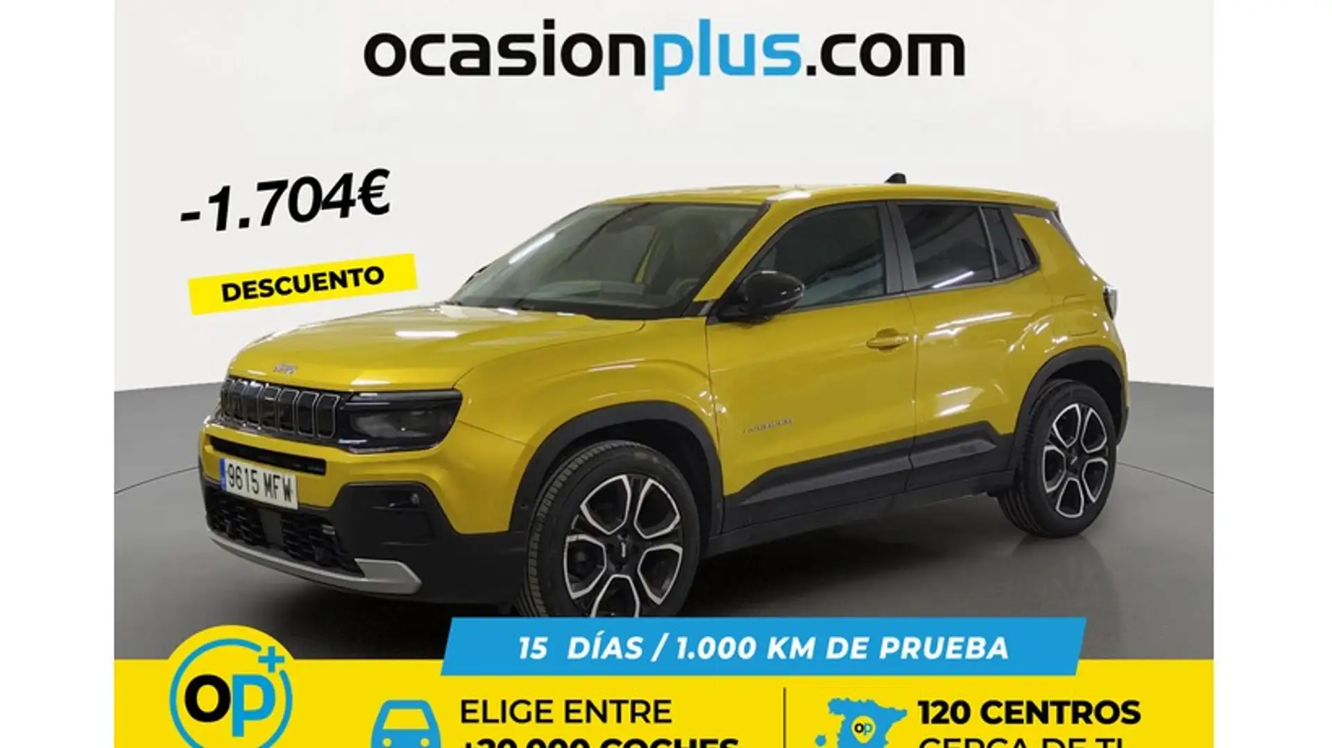 Jeep Avenger 1.2 Summit 74KW Gelb - 1