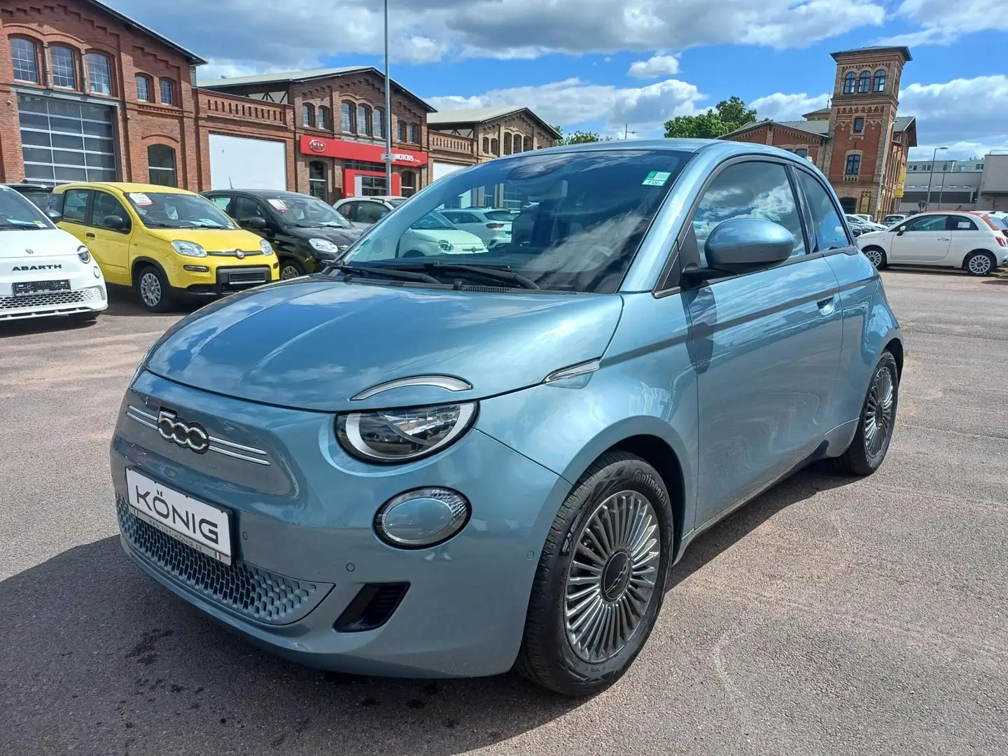 Fiat 500e Icon Klimaautomatik Blau - 1