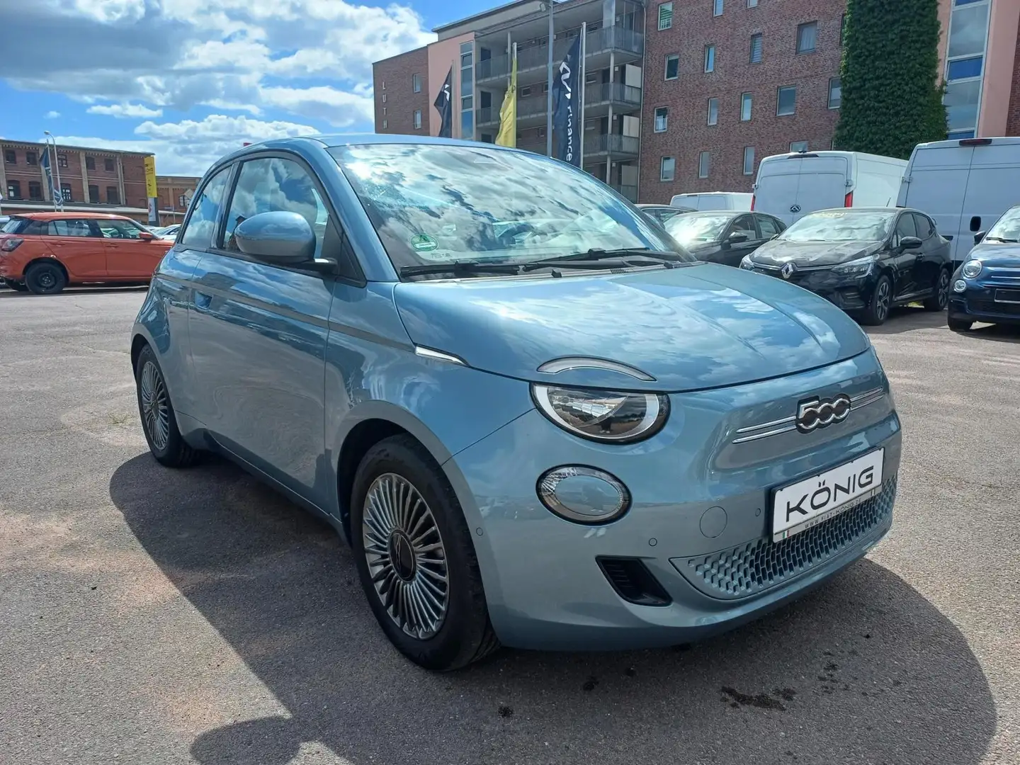 Fiat 500e Icon Klimaautomatik Blau - 2