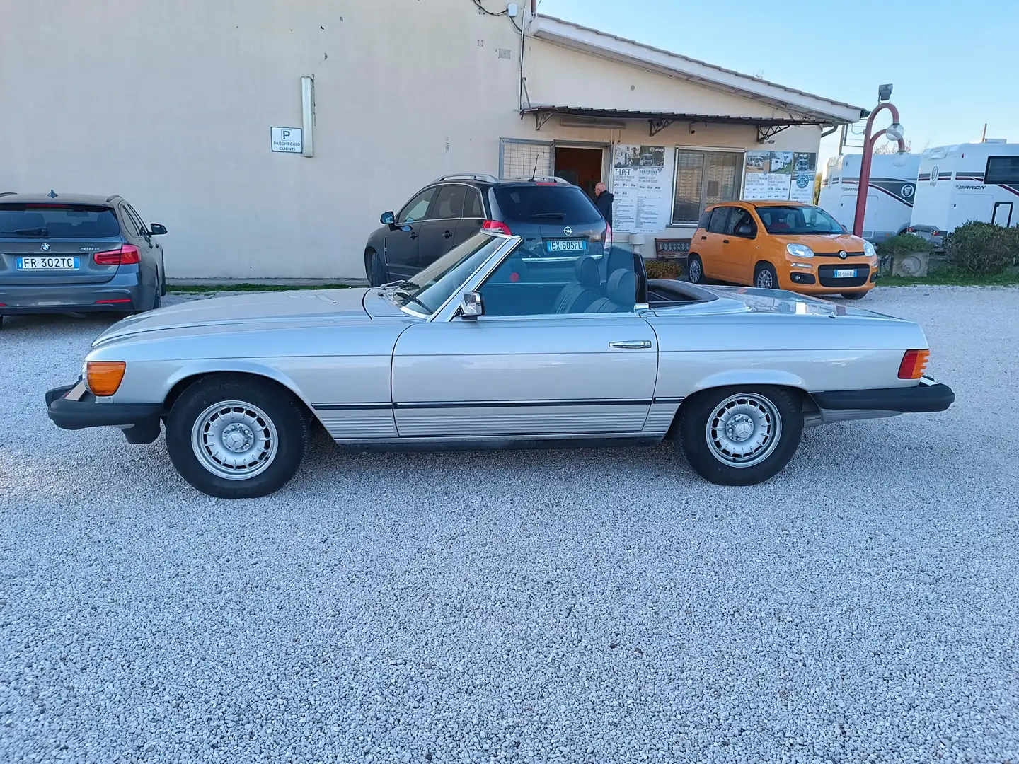 Mercedes-Benz SL 380 SL 380 Roadster Argento - 2