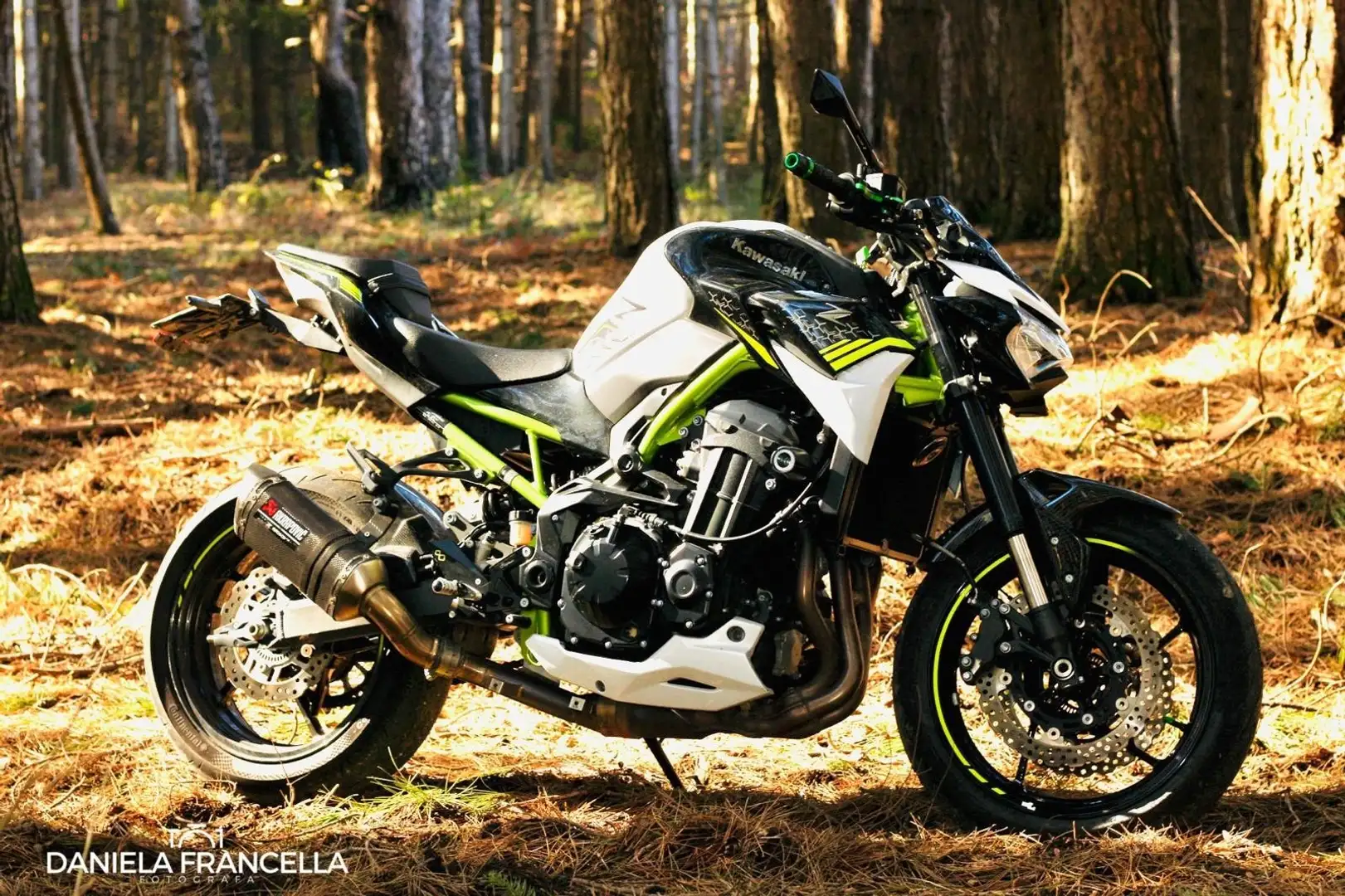 Kawasaki Z 900 Kawasaki Z900 Performance, akrapovic, stage 2 Alb - 1