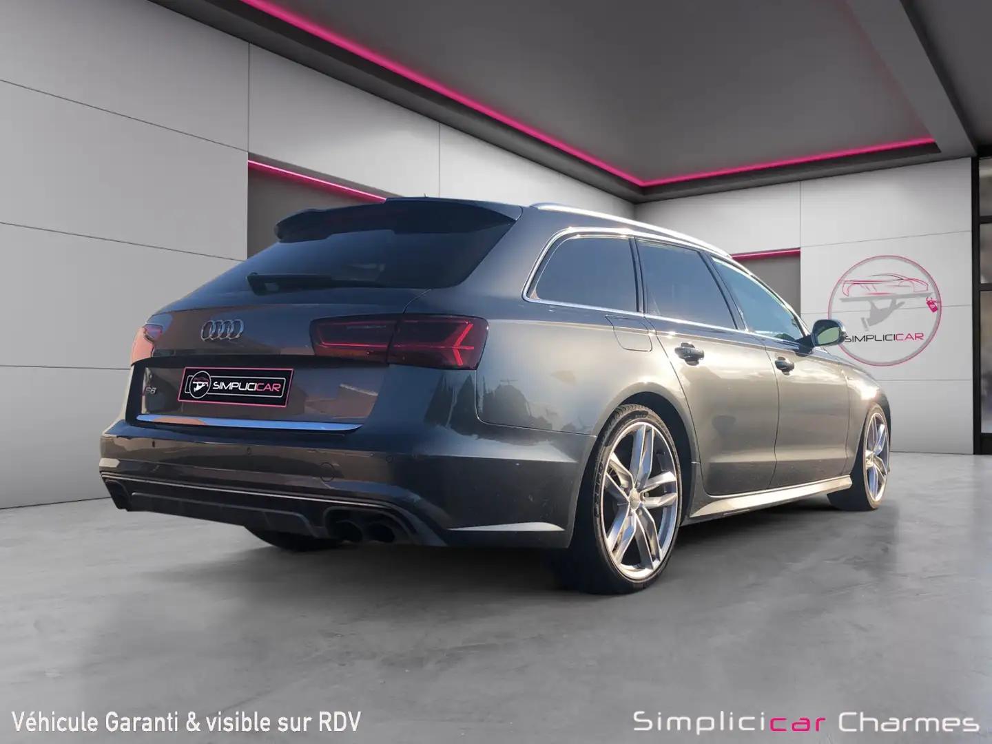 Audi S6 Gris - 2
