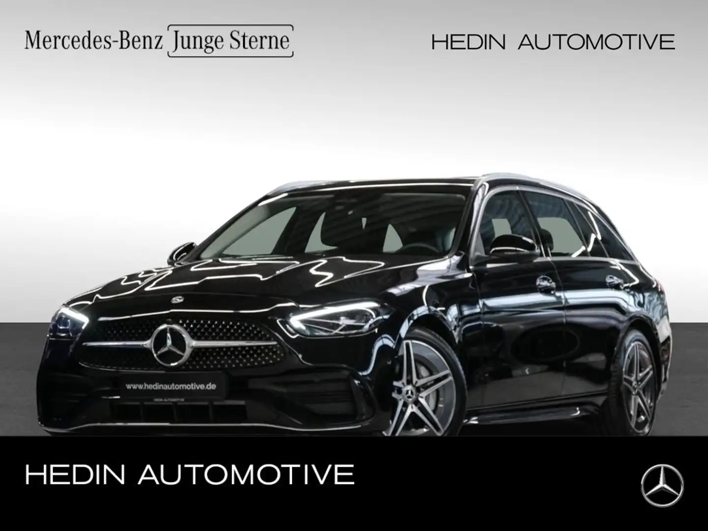Mercedes-Benz C 200 SW d mhev AMG Line Premium Plus auto Nero - 1
