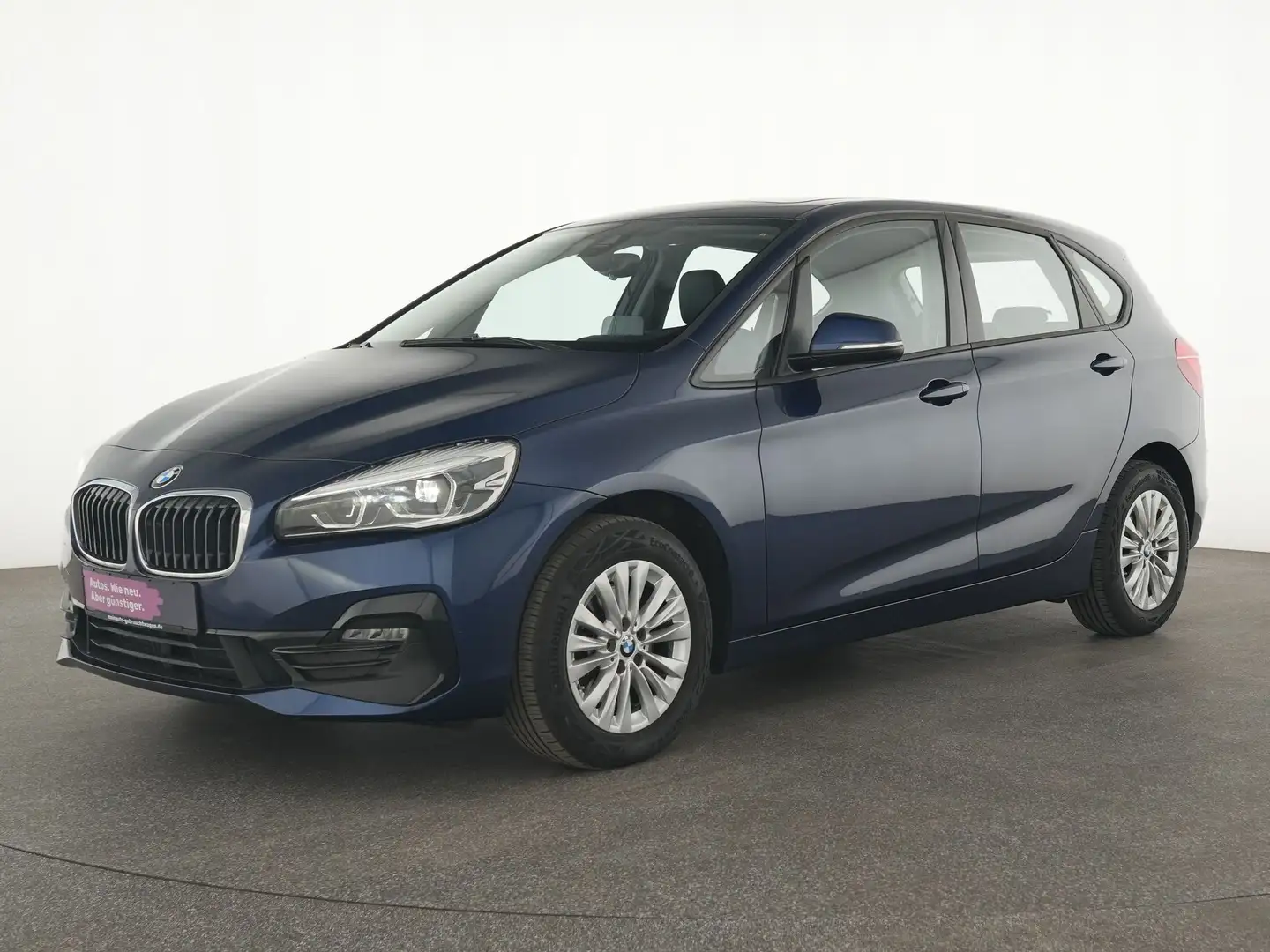 BMW 218 d Active Tourer Sport Line HeadUp|Navi|Pano Blau - 2