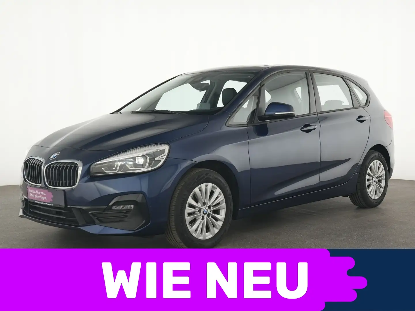 BMW 218 d Active Tourer Sport Line HeadUp|Navi|Pano Albastru - 1