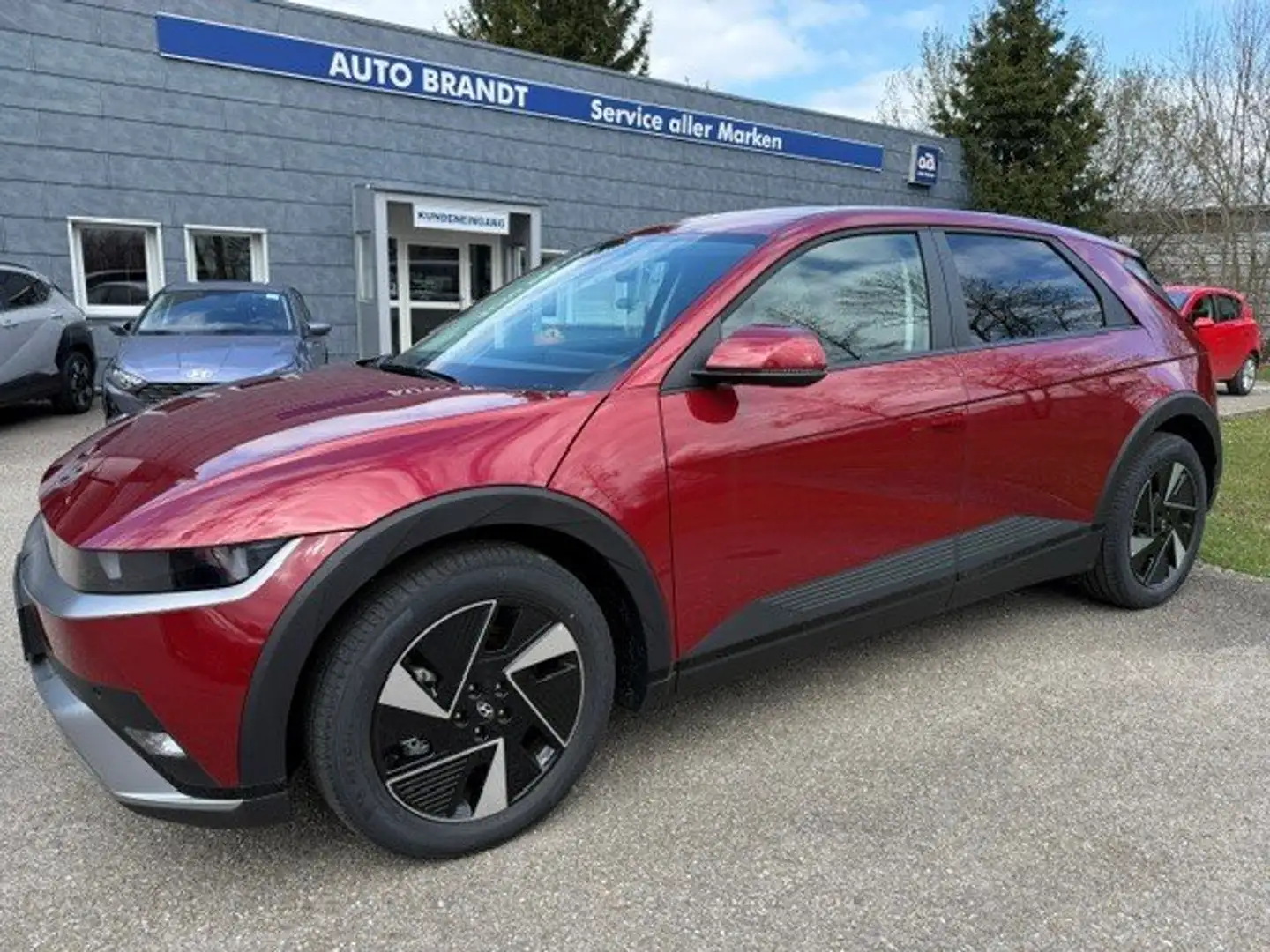 Hyundai IONIQ 5 Ioniq 5 Elektro 84kWh GO ALLRAD Aut. Rot - 1
