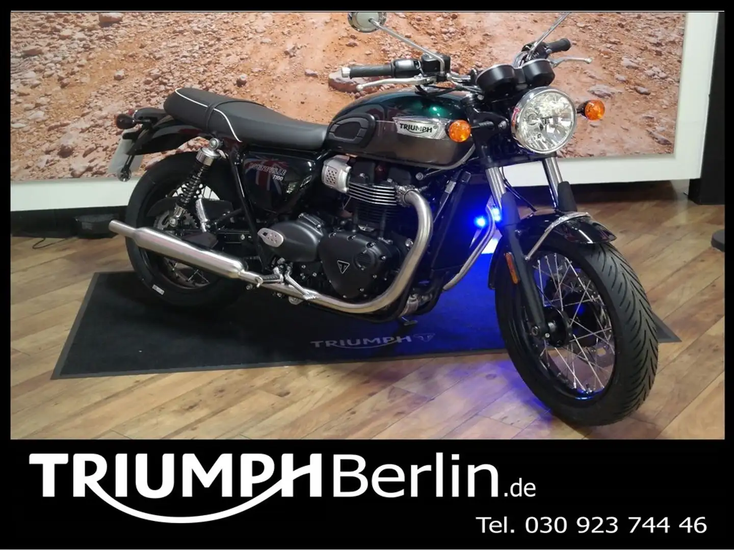 Triumph Bonneville T100 FINANZIERBAR Vert - 1