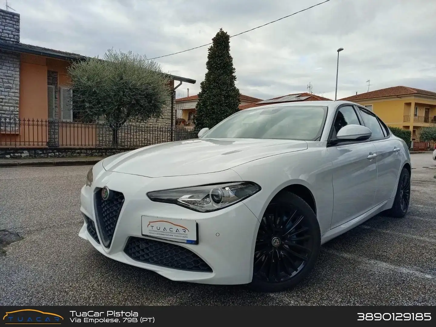 Alfa Romeo Giulia TD 180 CV AT8 Sport Edition auto FULL Blanc - 1