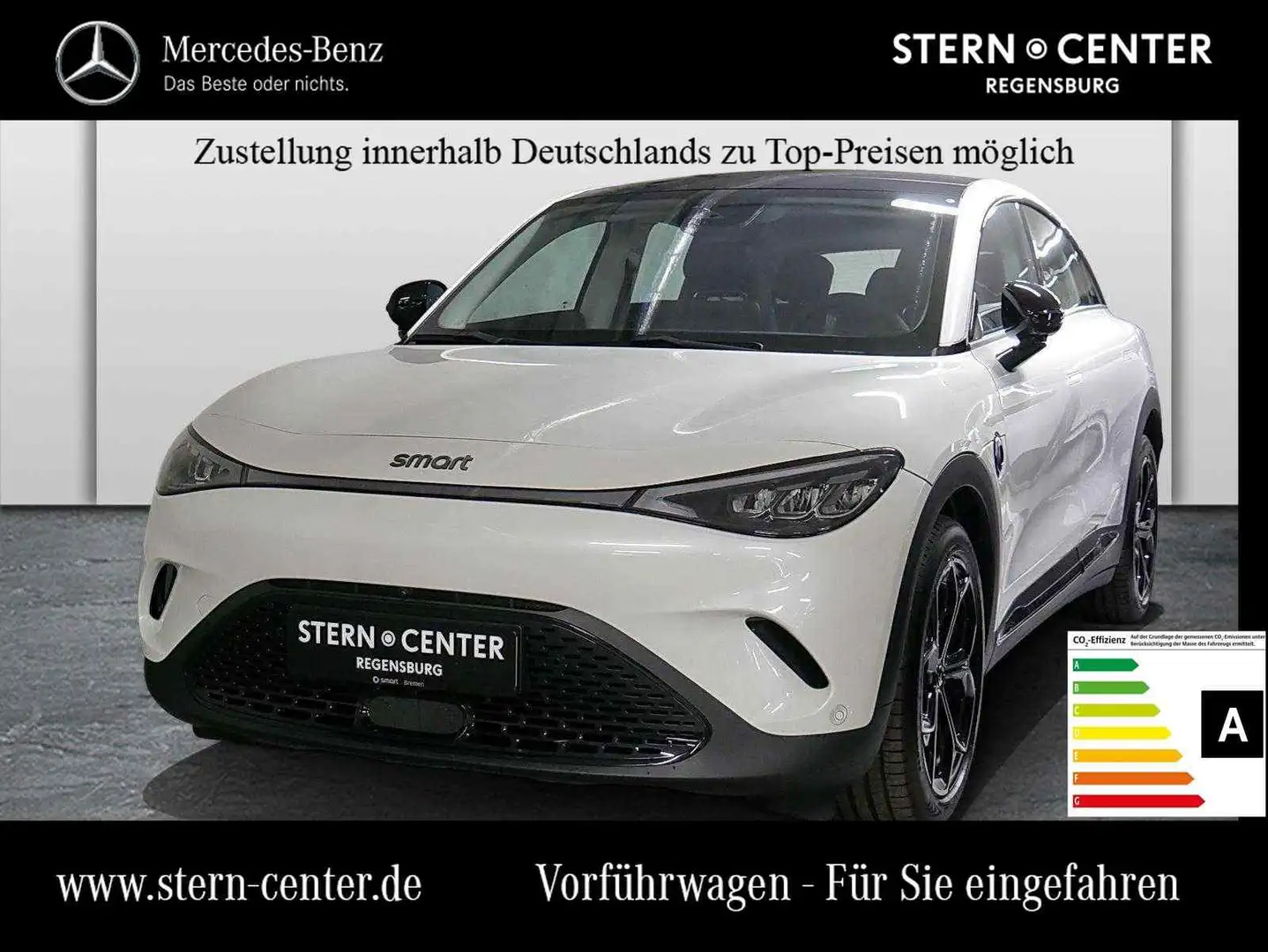 smart #3 Pro+ PANO+MEMORY+360°+Dist.+neues Modelljahr+ Blanc - 1