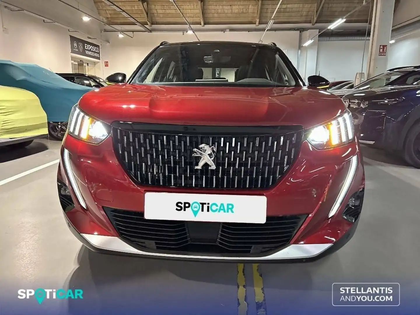 Peugeot 2008 1.2 PureTech S&S GT EAT8 155 Rouge - 2