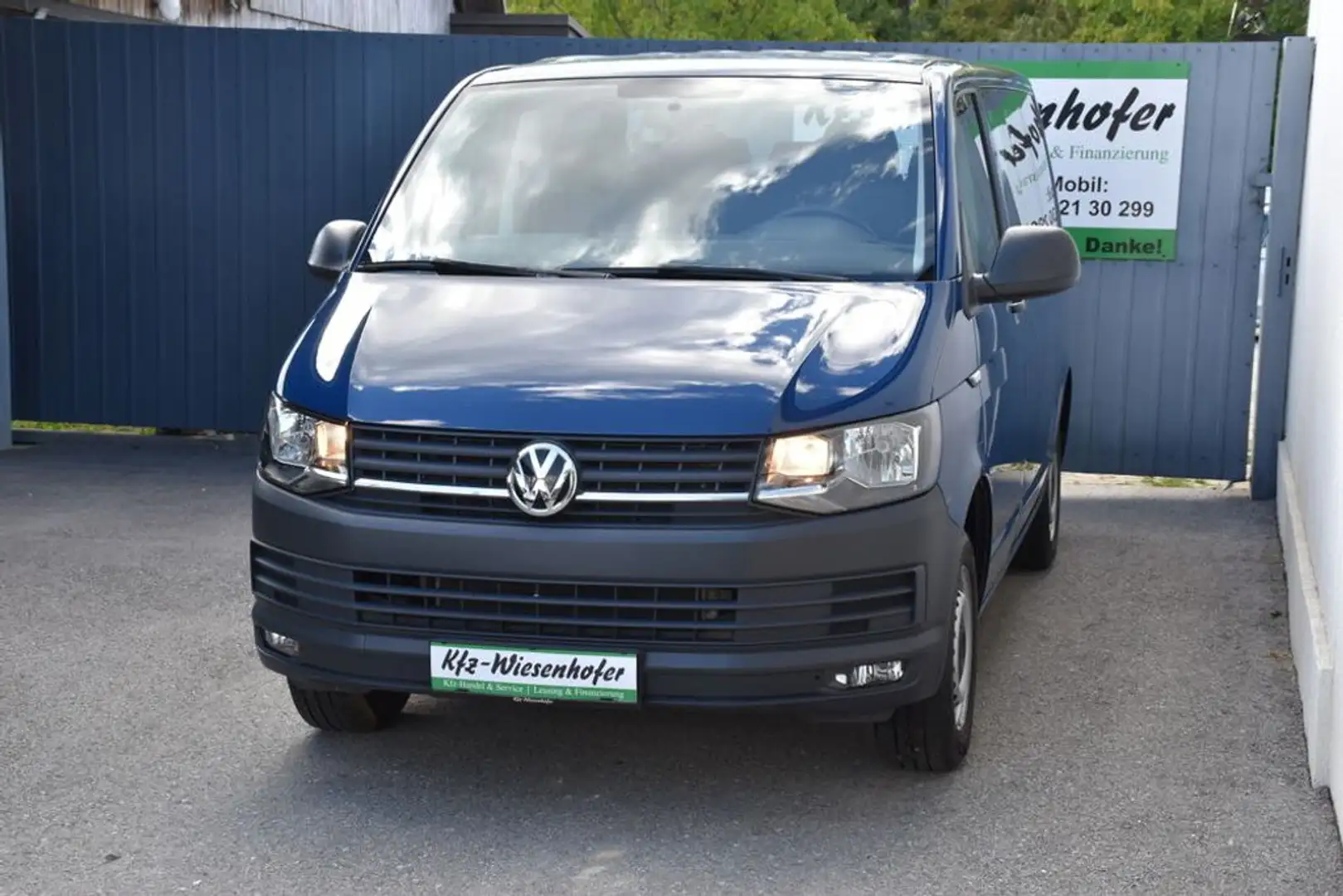 Volkswagen T6 Kombi KR 2.0 TDI 9 Sitze / AHK / TOP Zustand / Blauw - 2