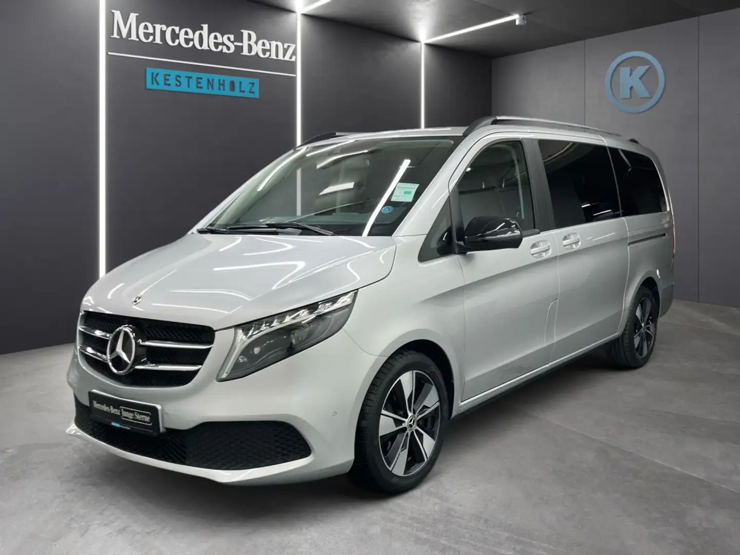 Mercedes-Benz V 250 d EDITION Lang Navigation Kamera AHK LED Silber - 2