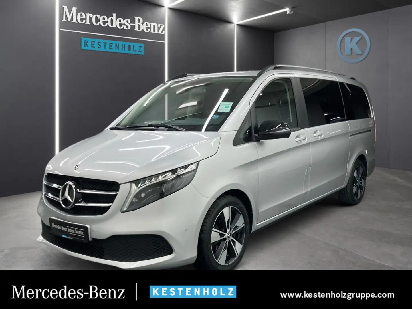 Mercedes-Benz V 250 d EDITION Lang Navigation Kamera AHK LED Silber - 1