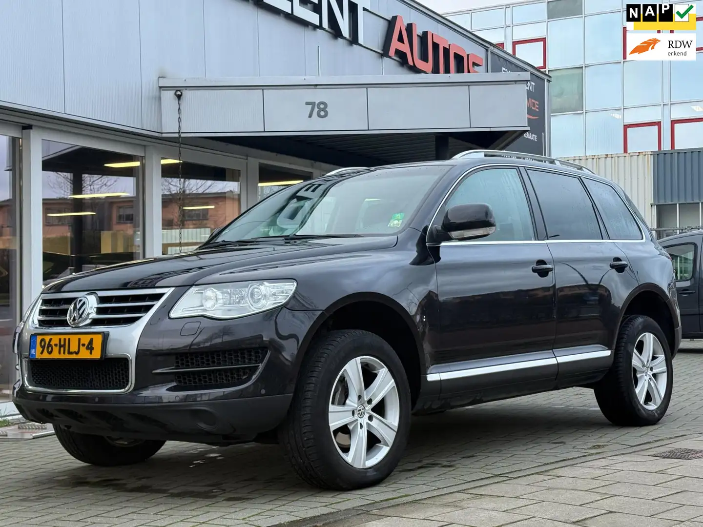 Volkswagen Touareg 3.0 V6 TDI Highline Automaat - Leder - Navi Negro - 1