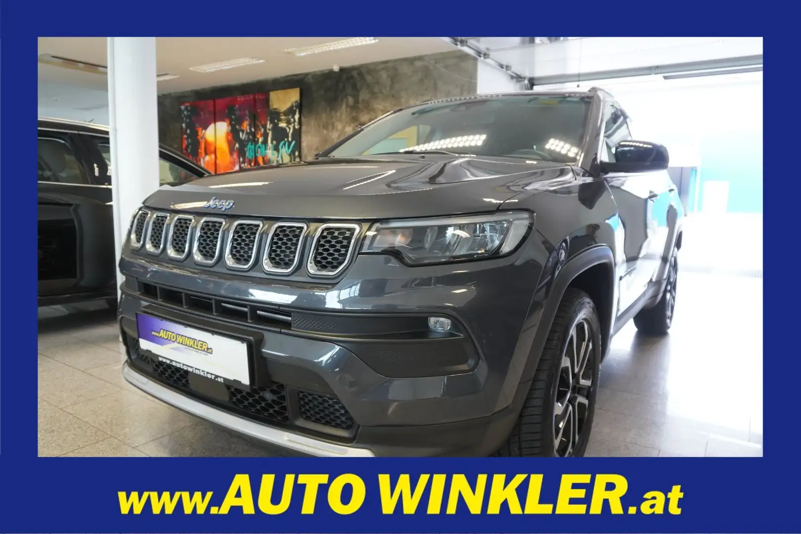 Jeep Compass 1.3 Plug-In Hybrid Limited 4xe/LED/Nav/Leder/Virt Grau - 1