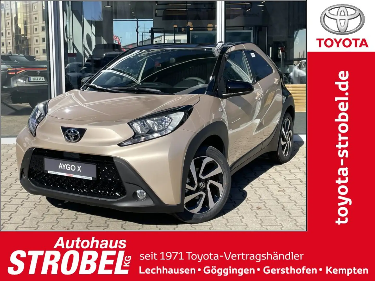 Toyota Aygo X S-CVT Teamplayer Beige - 1