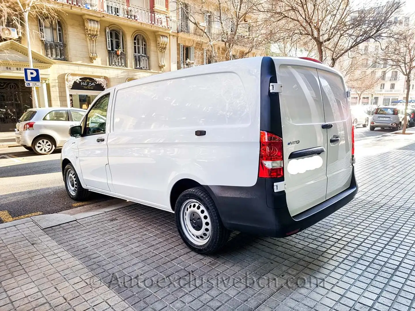 Mercedes-Benz Vito eVito Furgón Larga 66kWh Blanco - 2