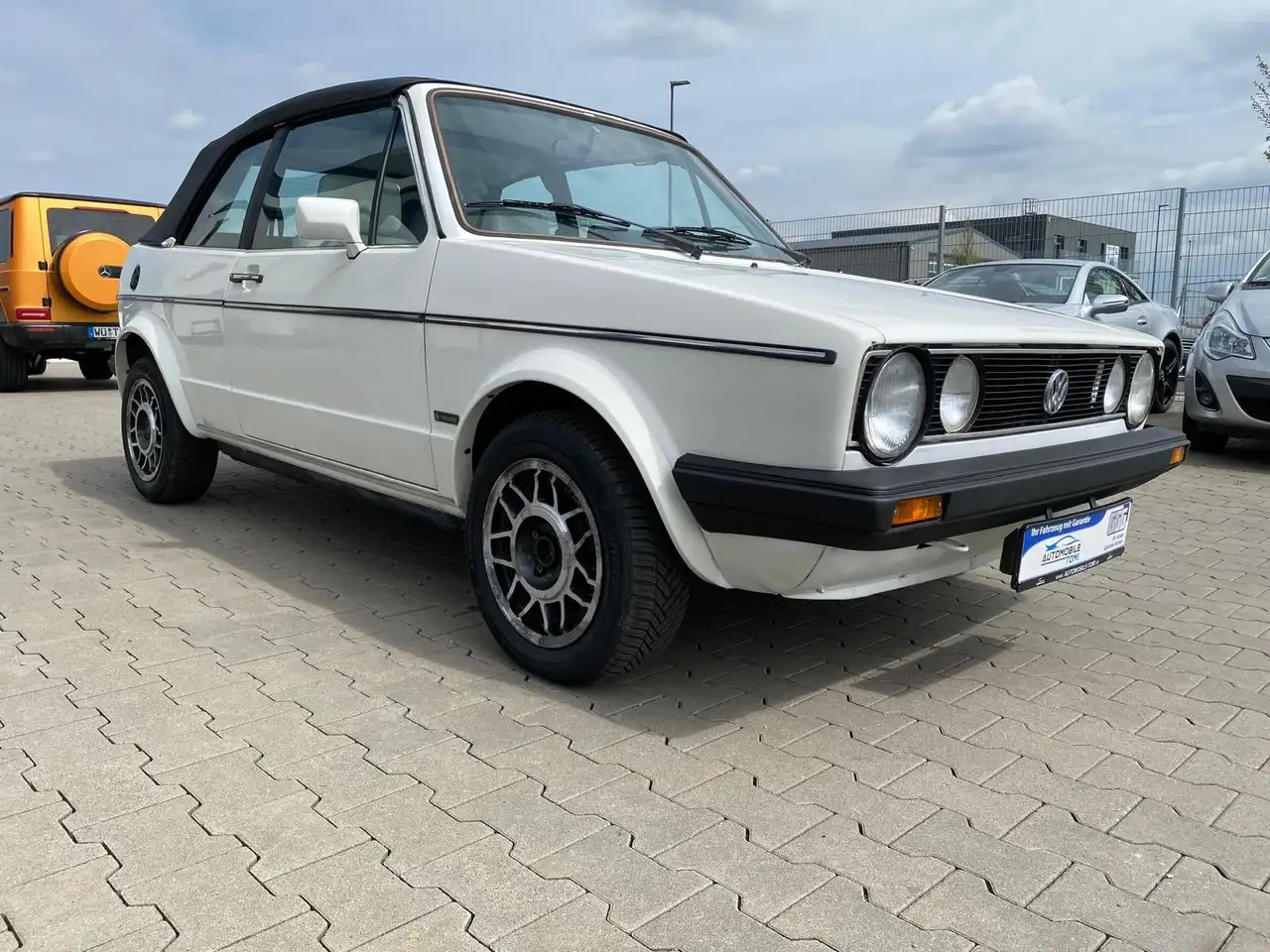 Volkswagen Golf I 1.6 Cabriolet | Automatik | Gute Zustand, foto 7