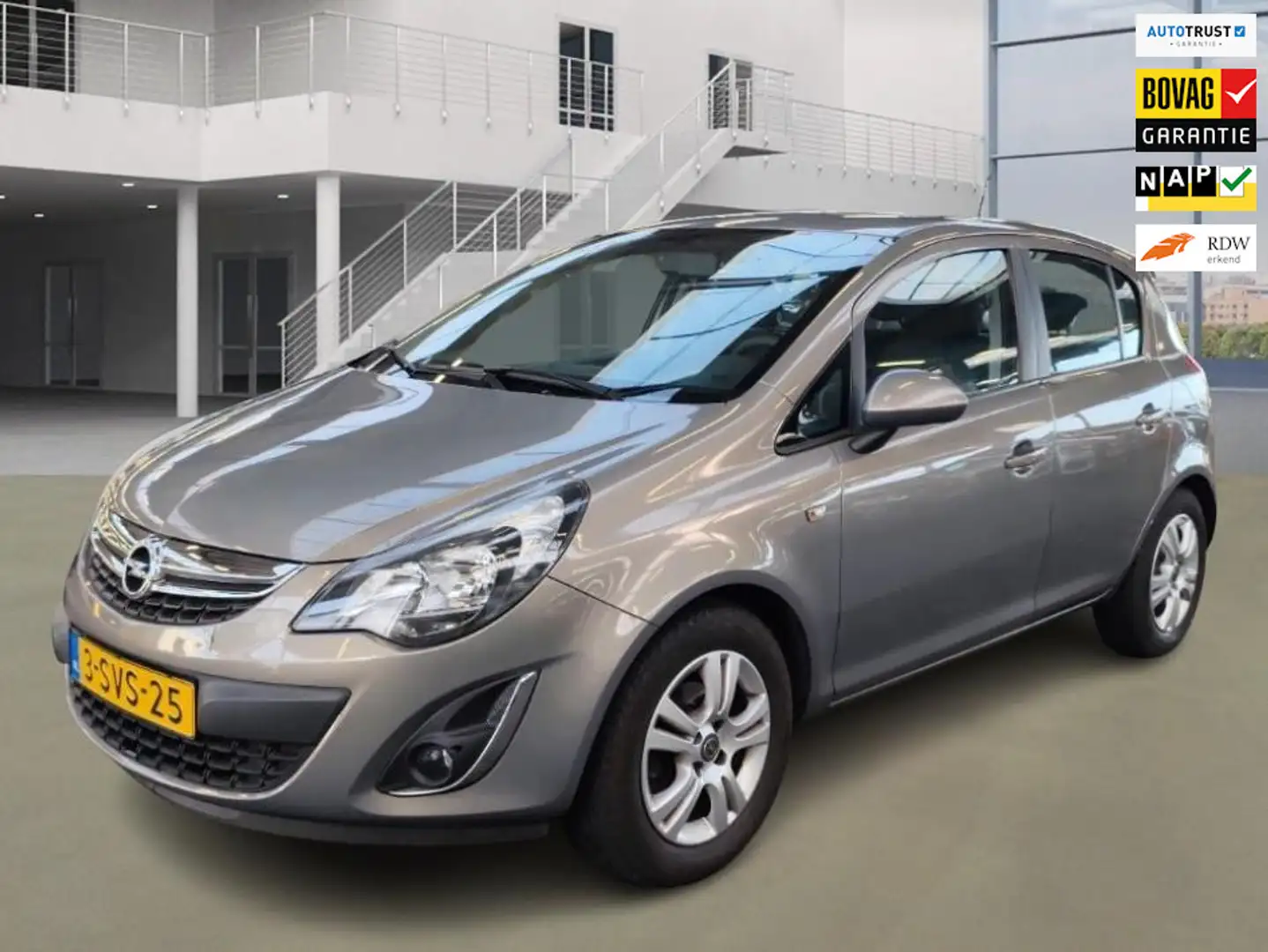 Opel Corsa 1.2-16V Design Edition Automaat 1e Eig. +NAP NL-au Gris - 1
