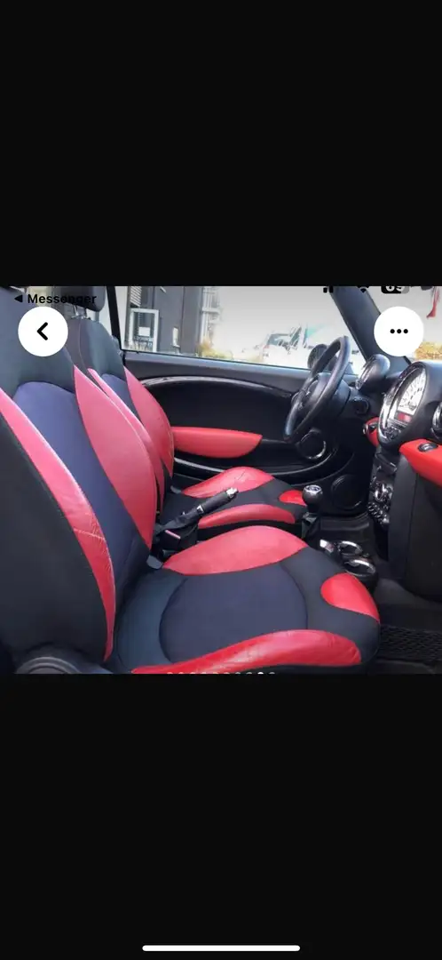 MINI Cooper D Cabrio Mini Cabriolet 1.6 D Cooper DPF Rojo - 1