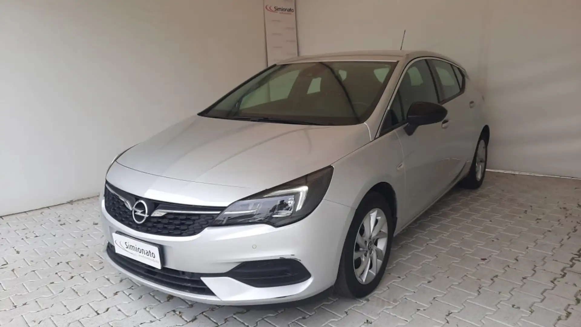 Opel Astra 1.2 Turbo 110 CV S&S 5 porte Business Elegance Argent - 1