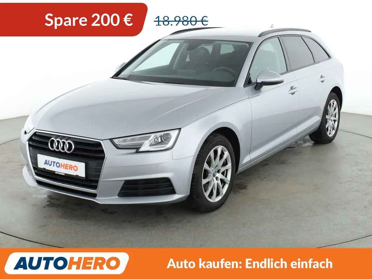 Audi A4 2.0 TDI *NAVI*XENON*VC*TEMPO*PDC*SHZ* Gris - 1