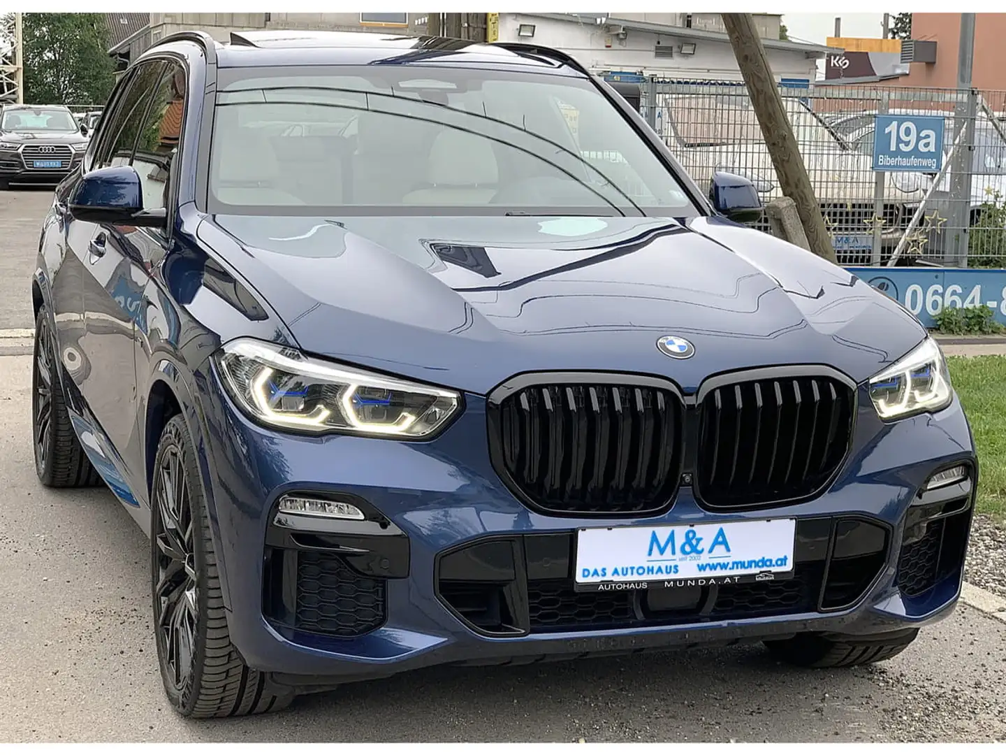 BMW X5 xDrive 30d M Sport * 7-Sitzer * Garantie Blauw - 2