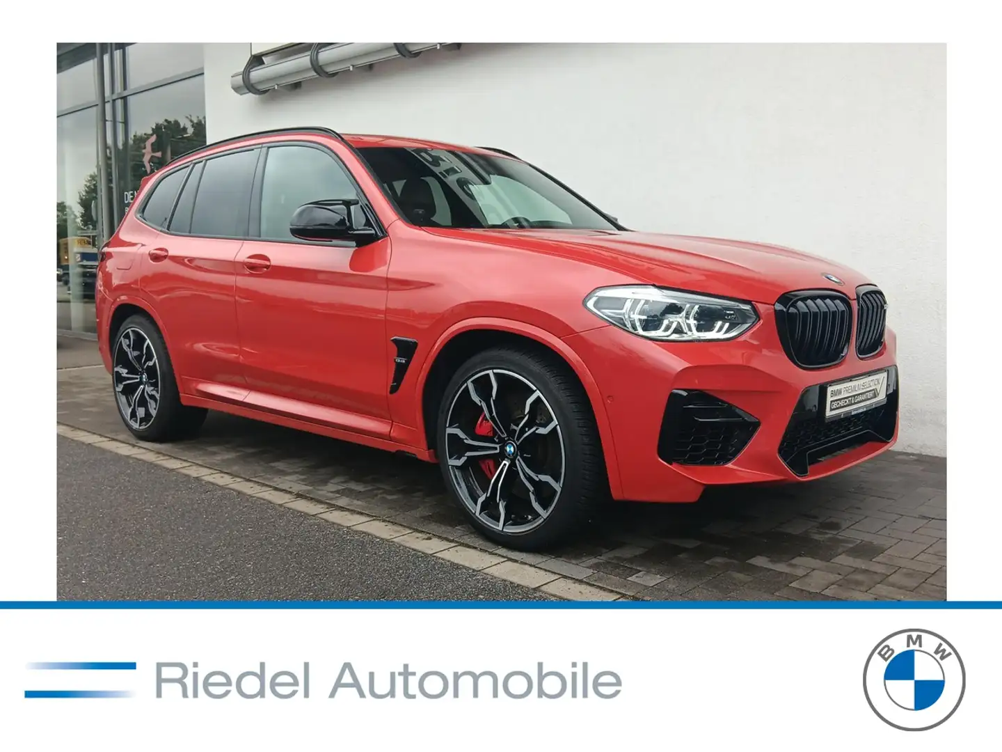 BMW X3 M COMPETITION Head-Up*H/K*Pano*Leder*adapLED* Rot - 1