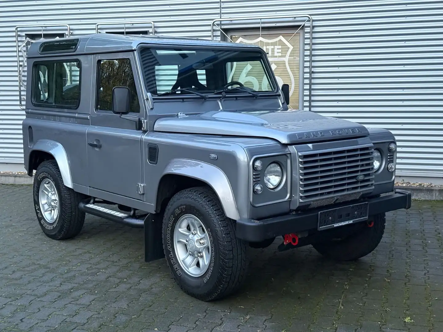 Land Rover Defender 90 SE ,Recaro,Klima,Alu,SHZ,AHK.TOP Gris - 2