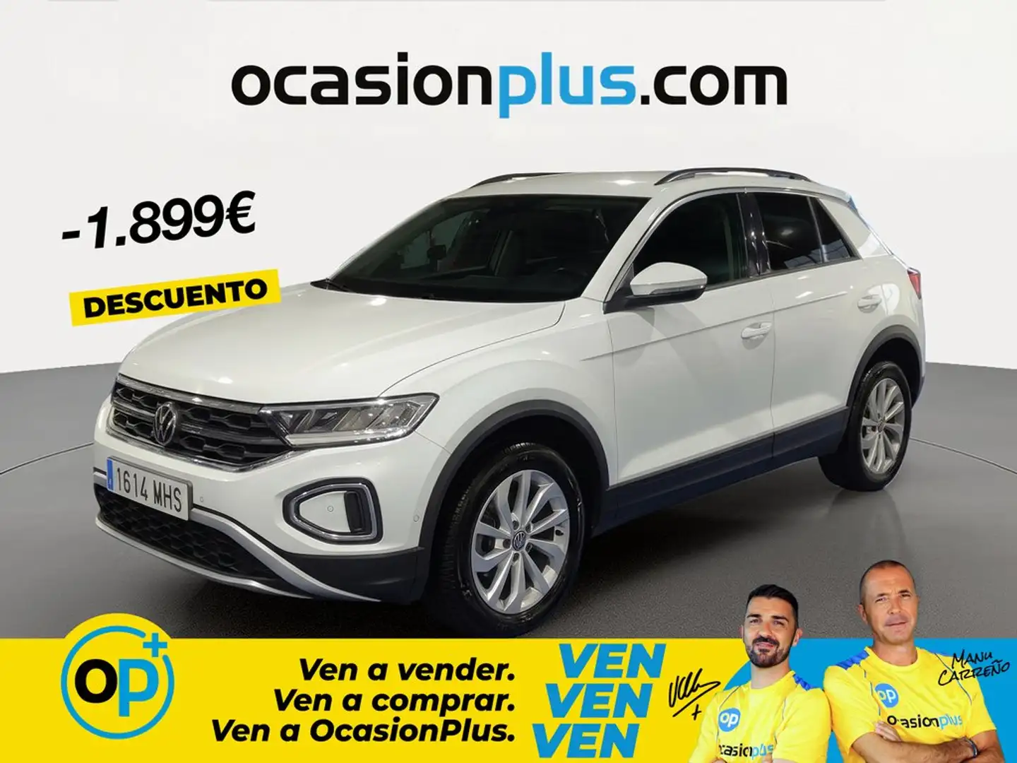 Volkswagen T-Roc 2.0TDI Life 85kW Blanco - 1