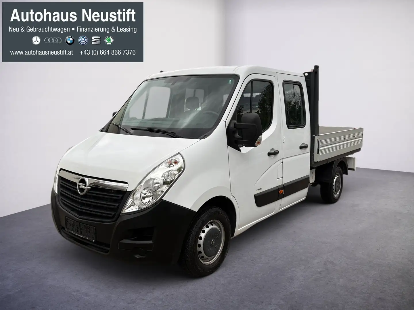 Opel Movano Movano B 2.3 CDTI Biturbo 130 (3,5t) L2H1 FWD Weiß - 1