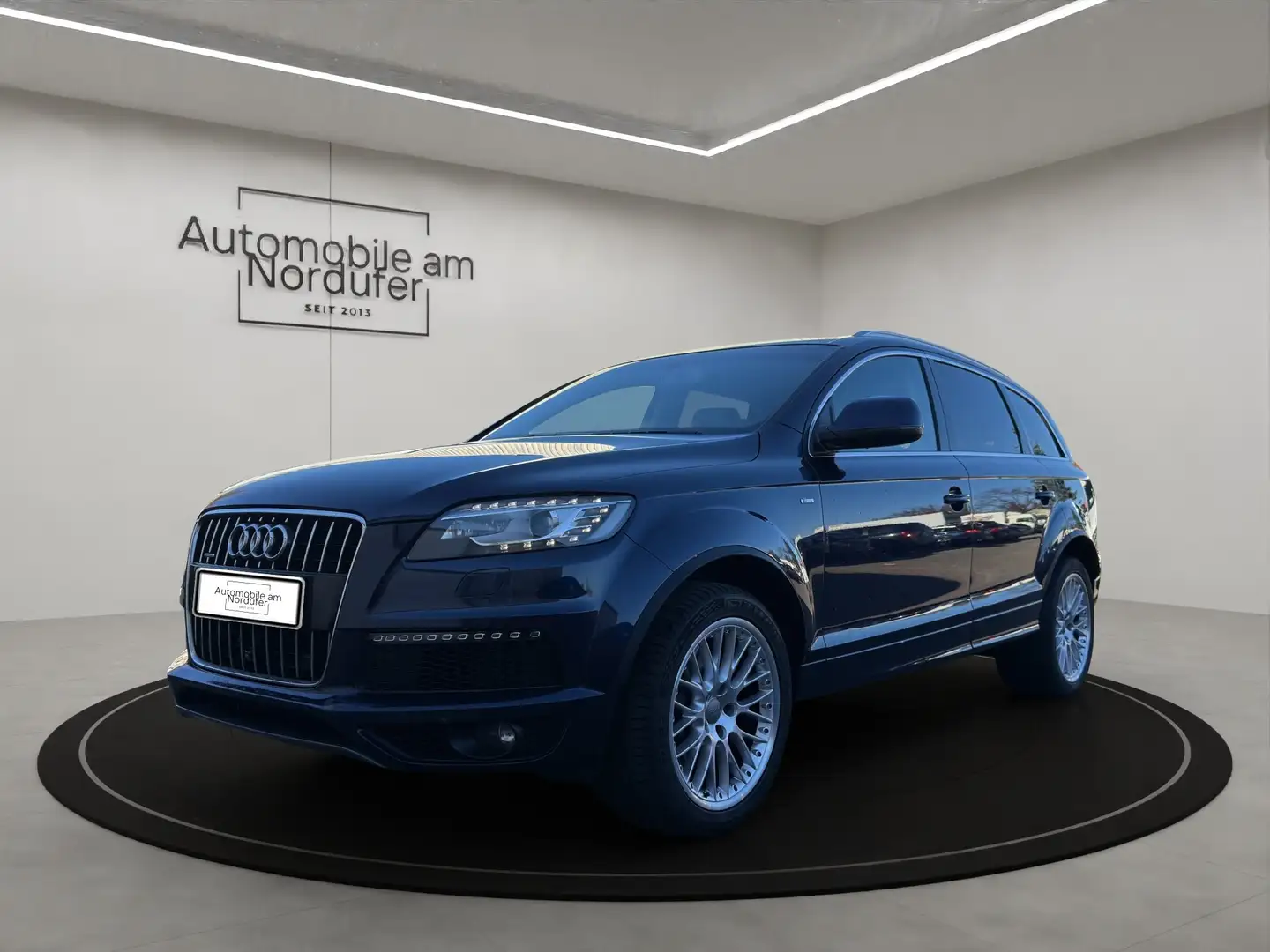 Audi Q7 4.2 TDI V8 quattro S-Line-7Sitzer-AHK-Kamera-BOSE Blau - 1