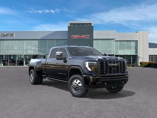 Black 2026 GMC Sierra 3500HD Pickup Truck Four-Wheel Drive Automatic