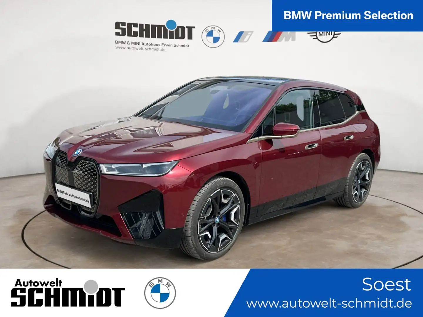 BMW iX xDrive50 + 2Jahre-BPS.GARANTIE Piros - 1