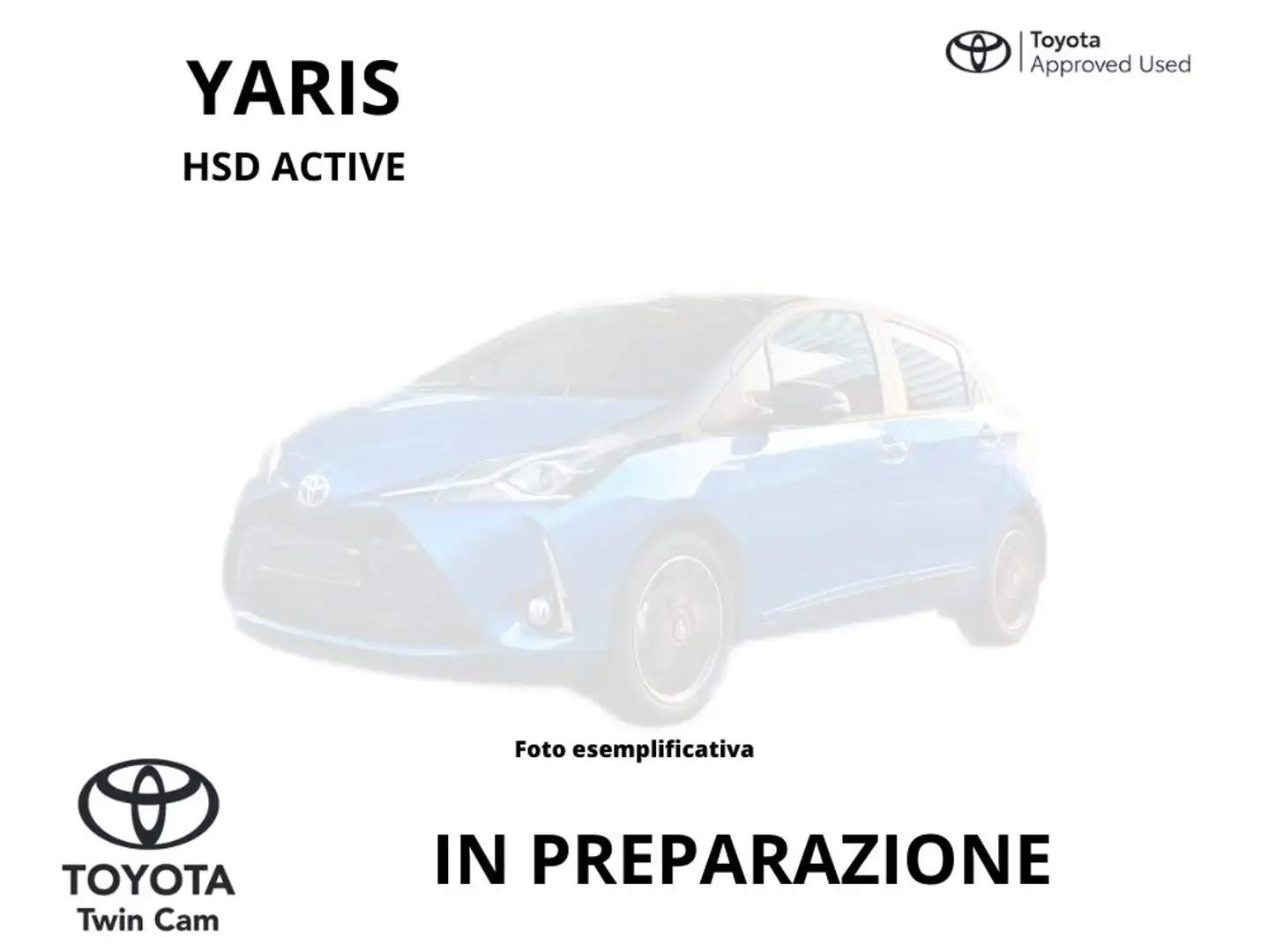 Toyota Yaris Yaris 5p 1.5h Active my18 Wit - 1
