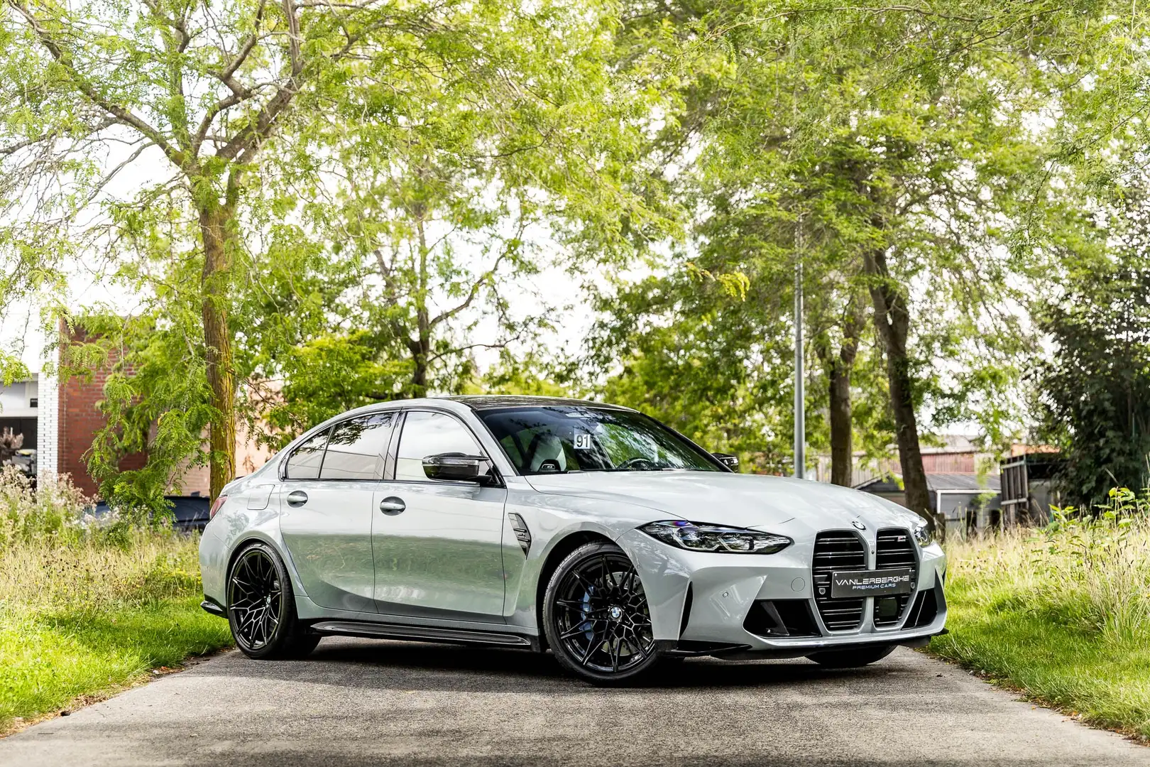 BMW M3 Competition Carbon * ACC * H/K * HUD * Keyless * Silber - 1
