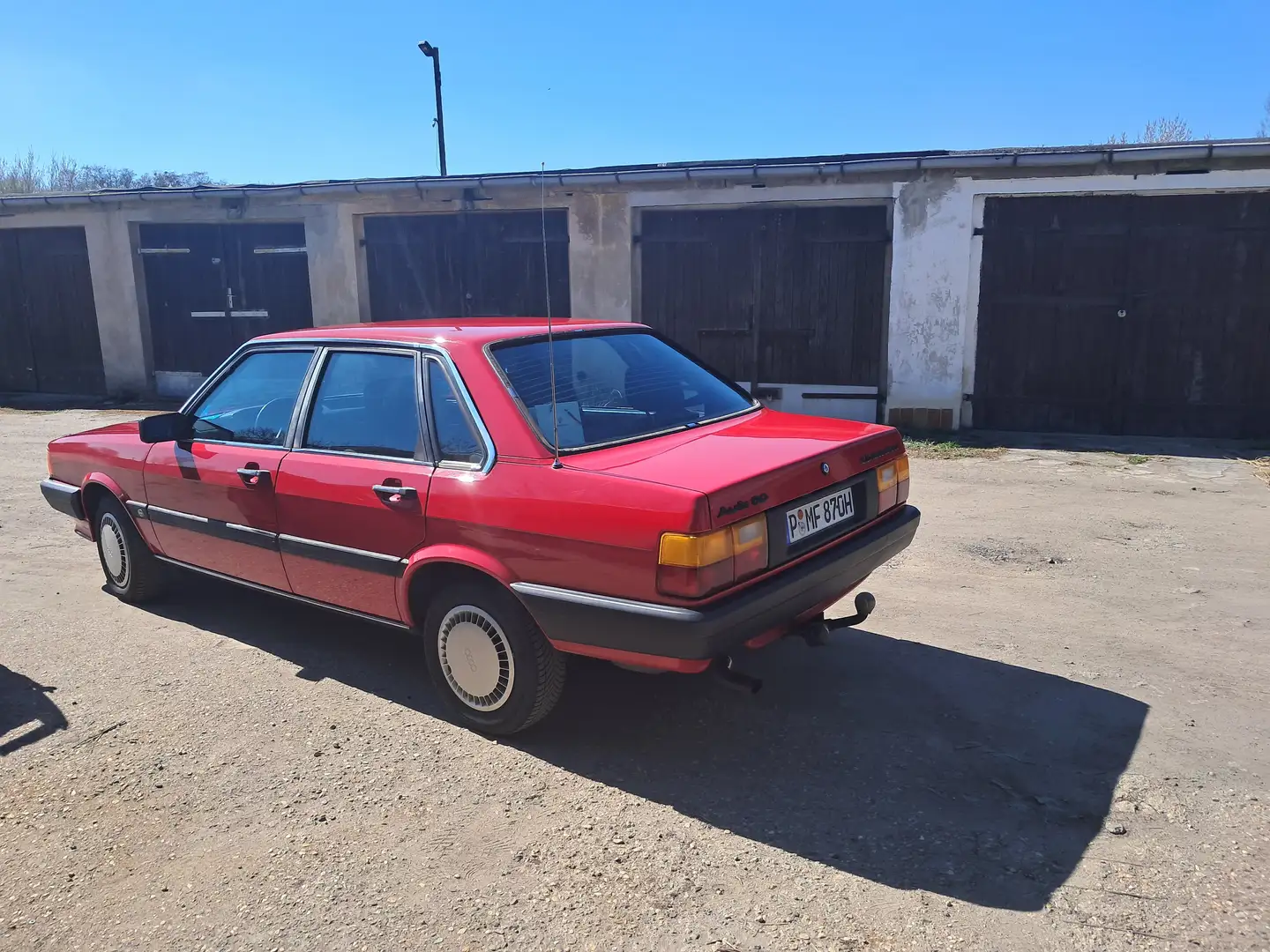 Audi 80 80 TD CD Czerwony - 1