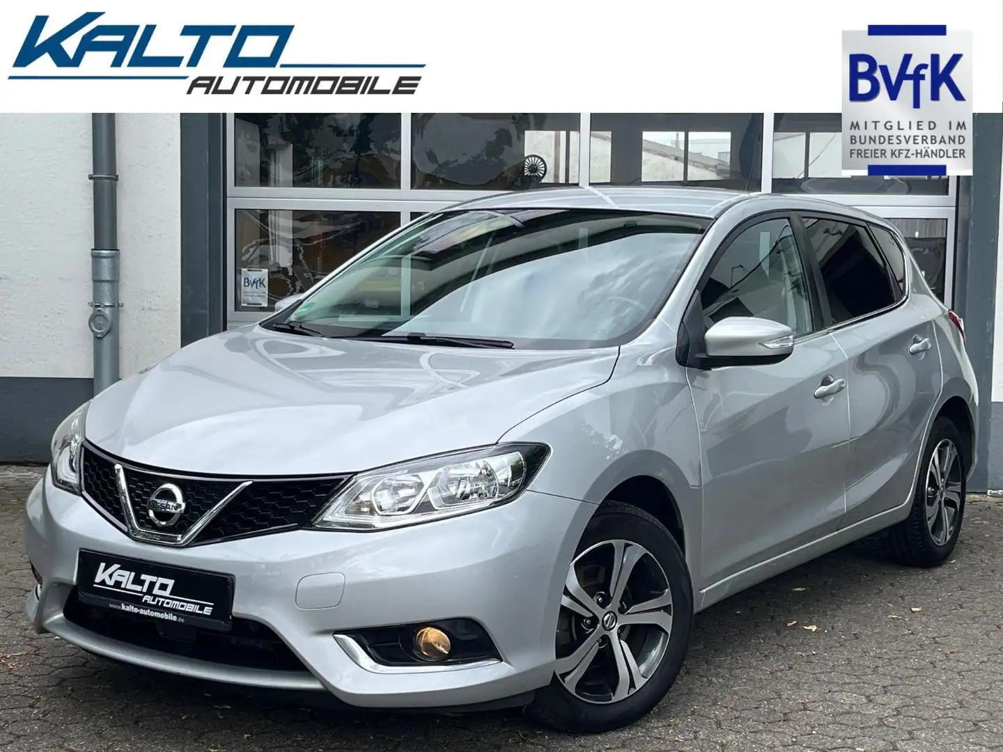 Nissan Pulsar 1.2 DIG-T Acenta KlimaAut,Navi,Kam,AHK Stříbrná - 1