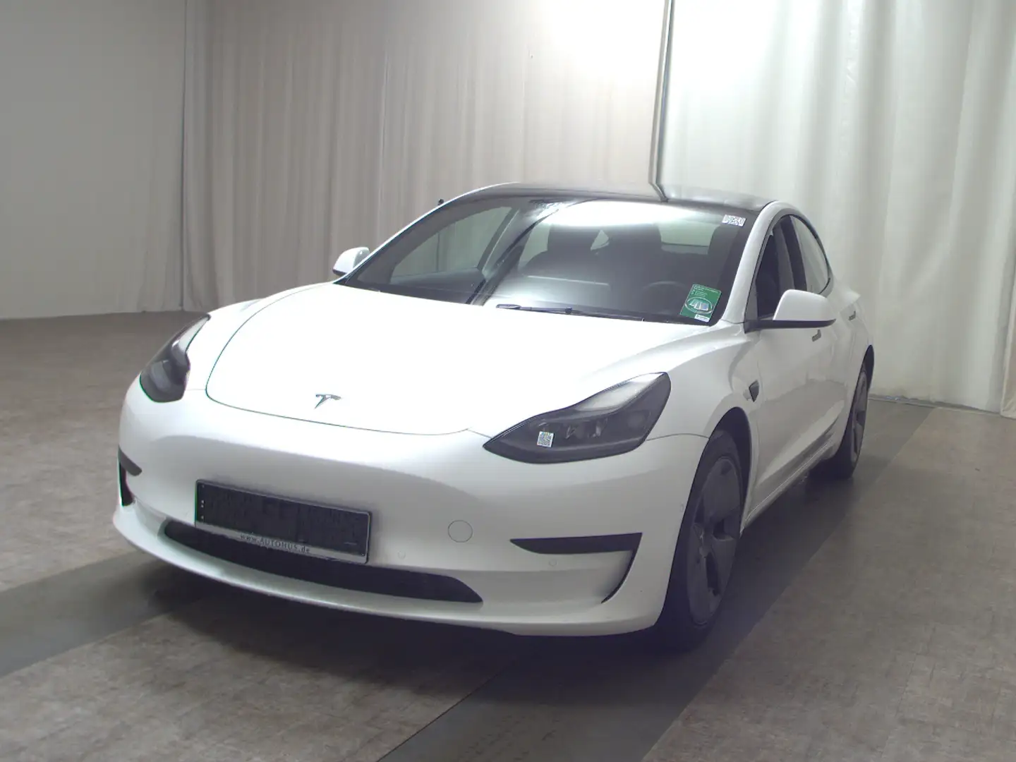 Tesla Model 3 Leder Navi LED RFK Weiß - 2