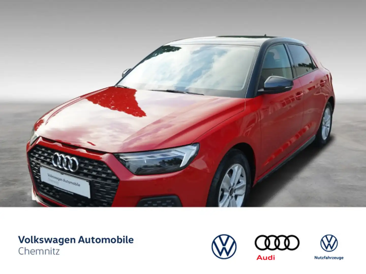 Audi A1 30 TFSI basis LED CarPlay Rot - 1