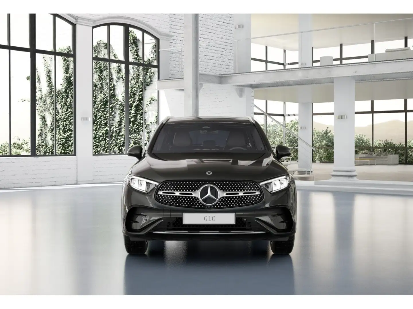 Mercedes-Benz GLC 200 d 4M AMG+AMBIENTE+DISTRO+MEMORY+MBUX+AHK Gris - 2