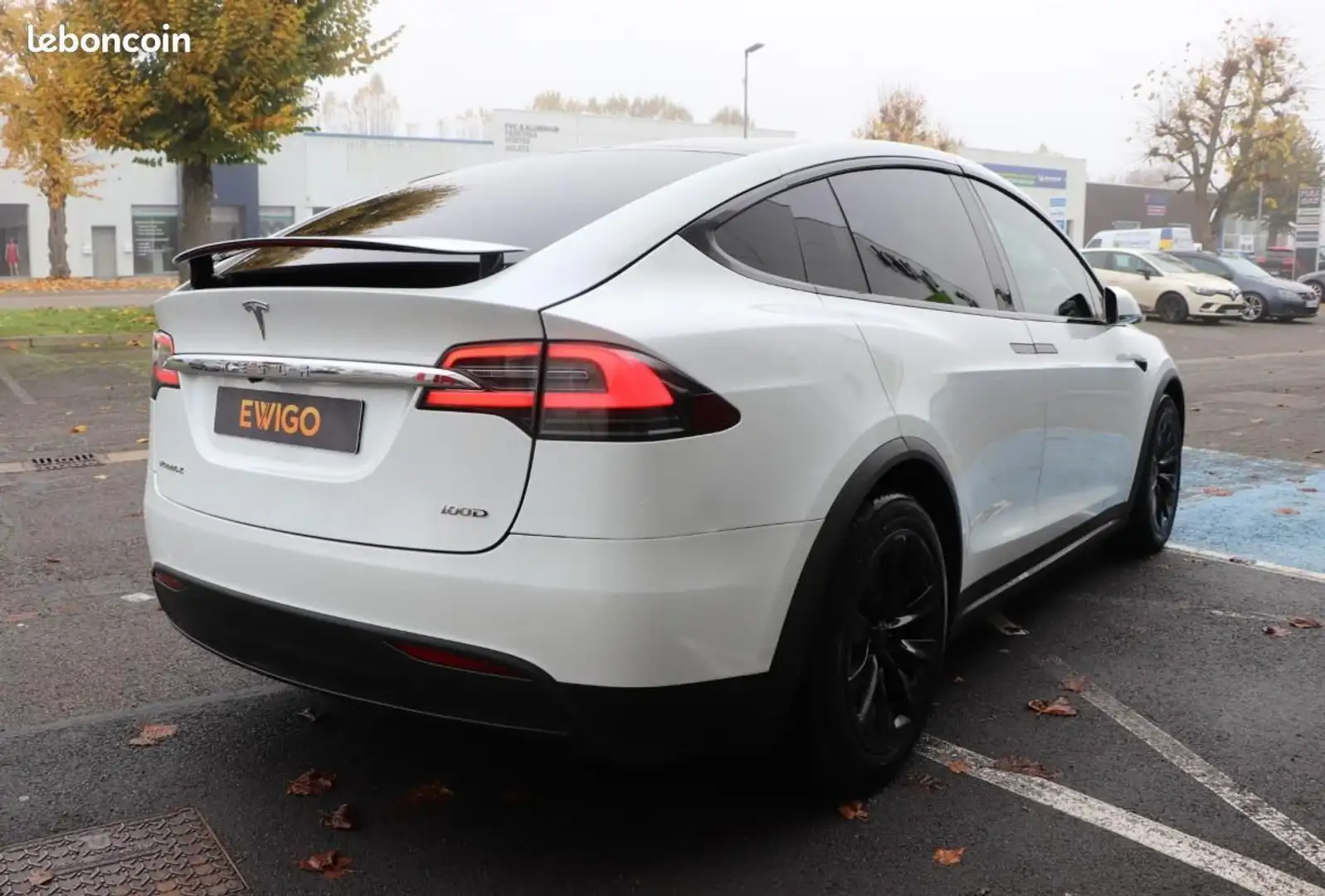 Tesla Model X 100D 525ch 4WD DUAL MOTOR BATTERIE NEUVE AUTOPILOT Blanc - 2