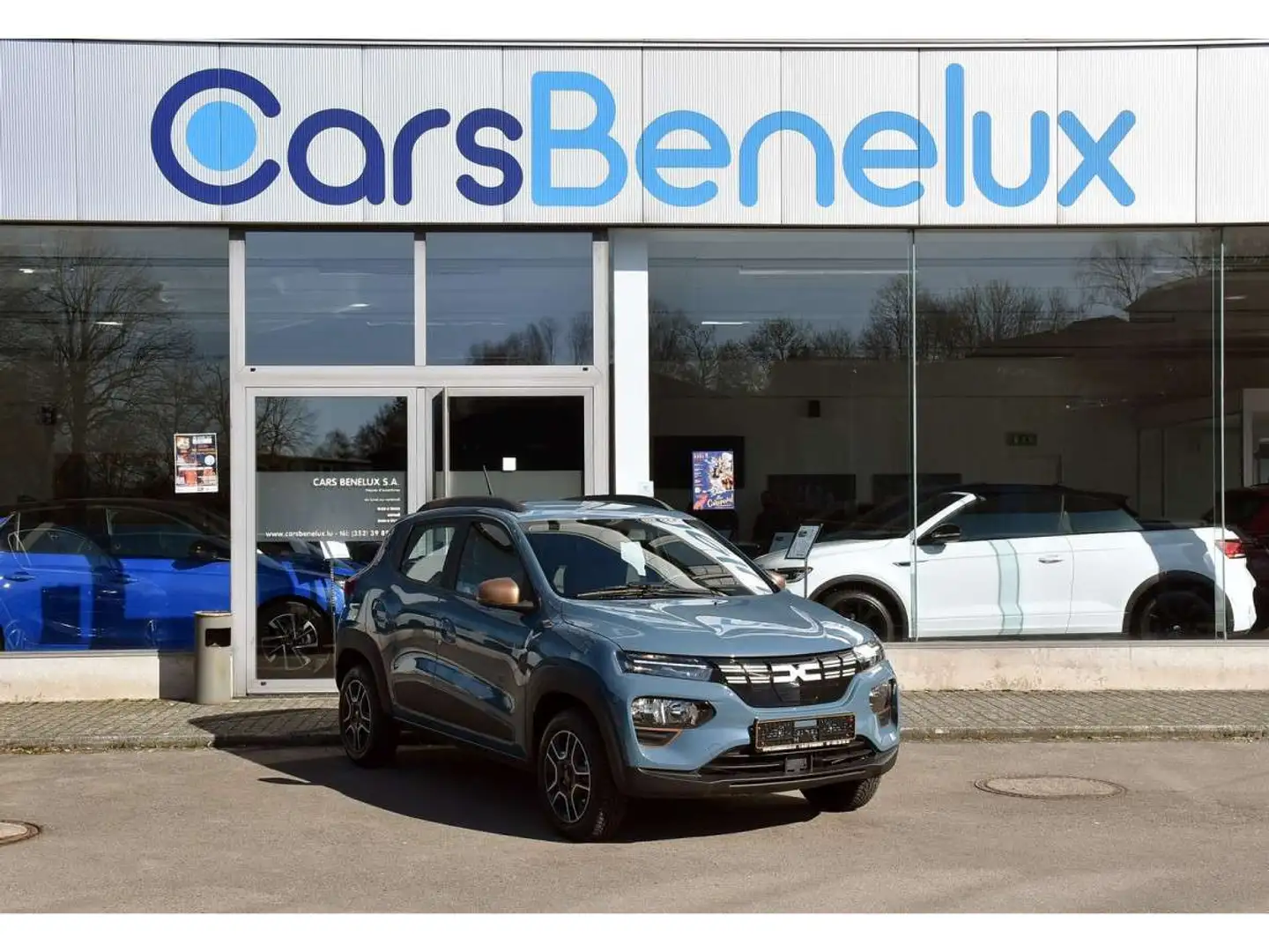 Dacia Spring 27,4 kWh EXTREME GPS PDC CAM CUIR Bleu - 1