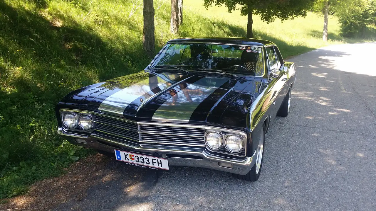 Buick Skylark Sport Coupé 1966 – V8, Factory AC, Top-Zustand, inkl. Original- & Boyd Coddington Felgen, foto 5
