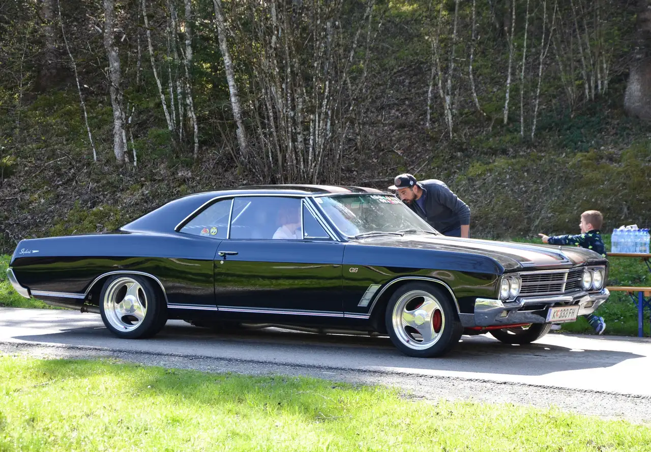 Buick Skylark Sport Coupé 1966 – V8, Factory AC, Top-Zustand, inkl. Original- & Boyd Coddington Felgen, foto 8