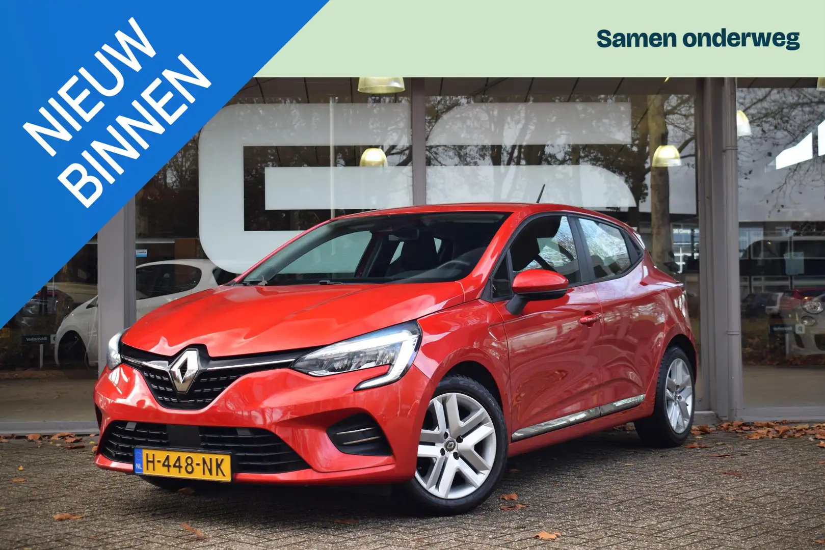 Renault Clio 1.0 TCe Zen |NAVI|CRUISE|LED|AIRCO|1STE EIGENAAR Rosso - 1